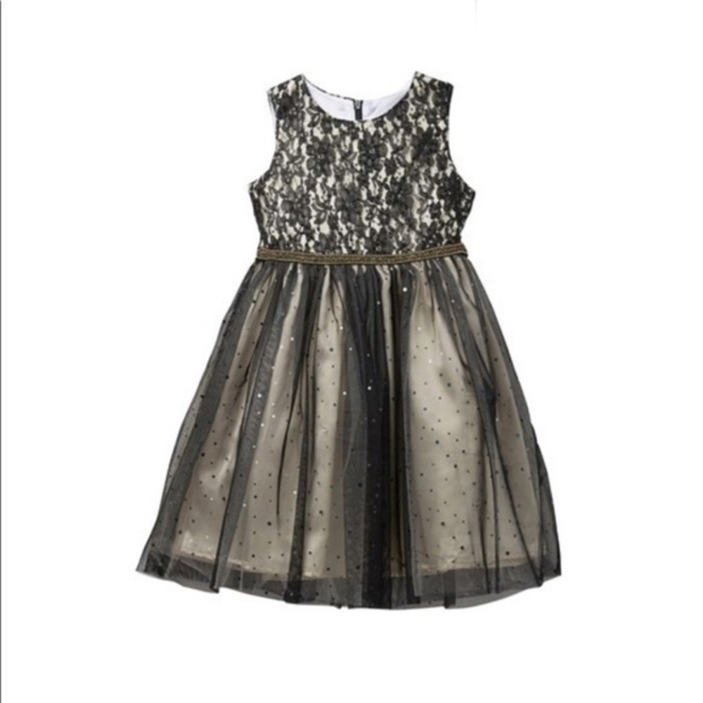 Dorissa - Katrina Lace Organza Dress, Girls‎ 6